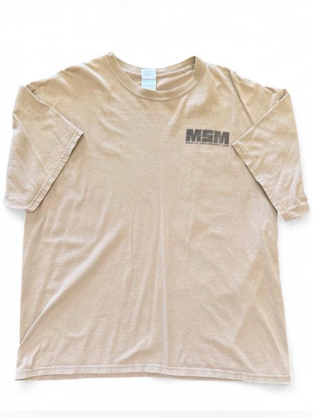 Mil-Spec Monkey Graphic T-Shirt Tan XL